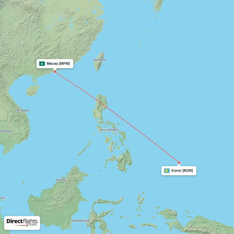 MFM - ROR route map