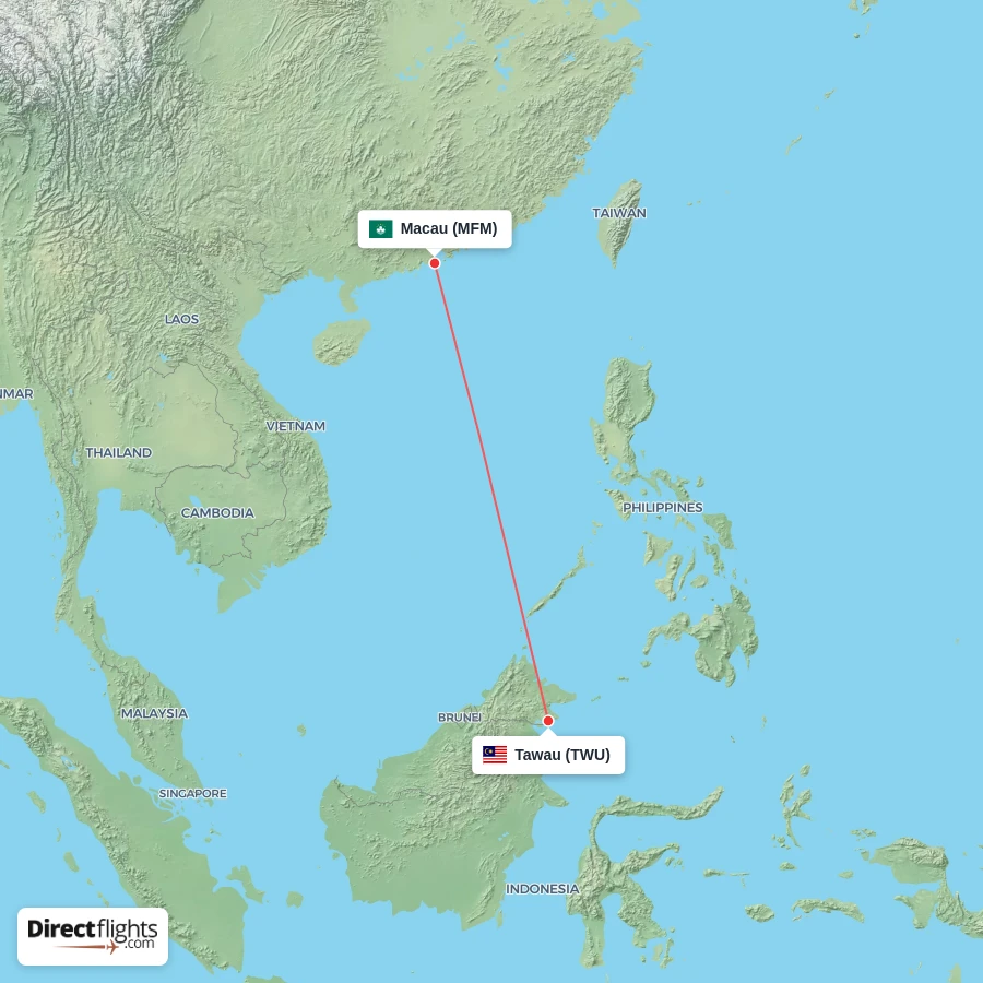 MFM - TWU route map