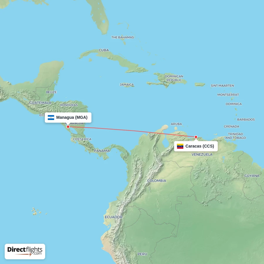 MGA - CCS route map