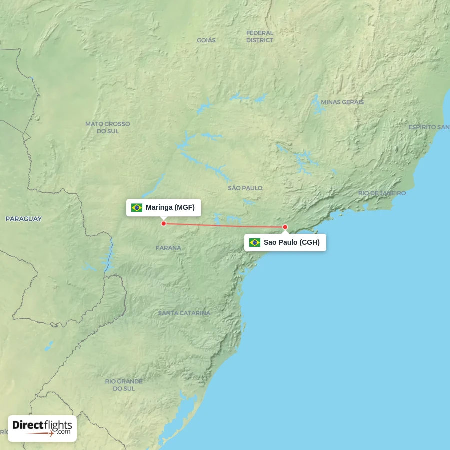MGF - CGH route map