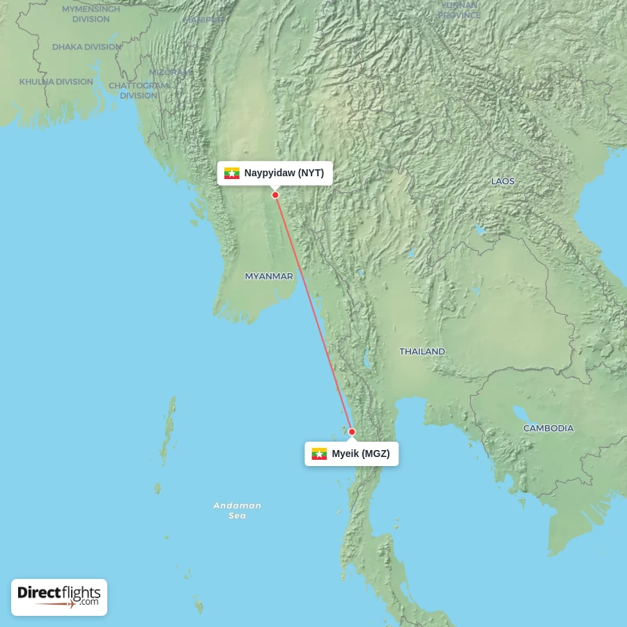MGZ - NYT route map