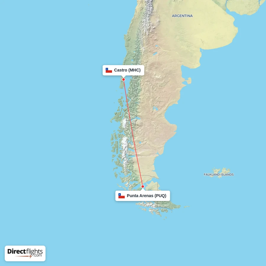 MHC - PUQ route map