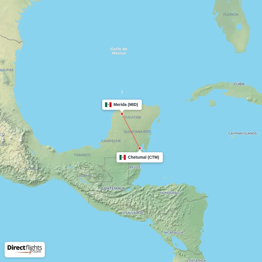 MID - CTM route map