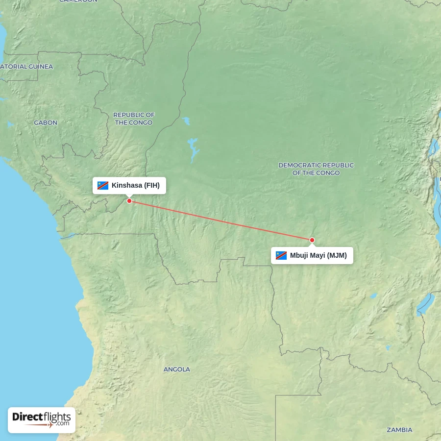 MJM - FIH route map