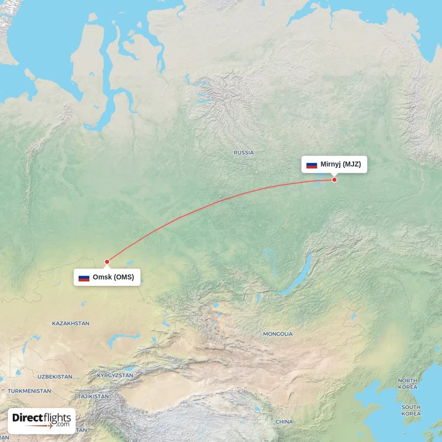 MJZ - OMS route map