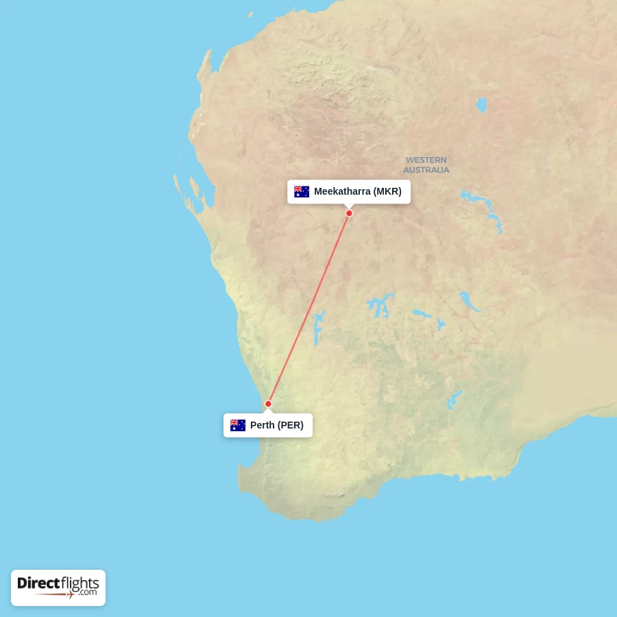MKR - PER route map