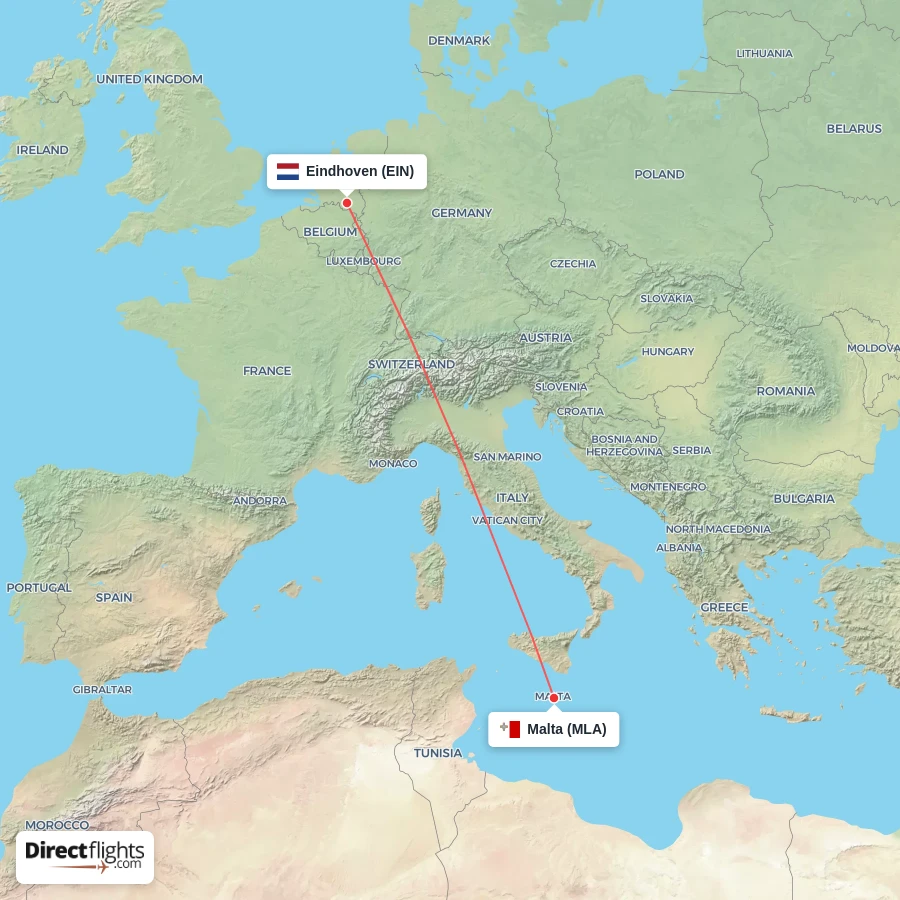 MLA - EIN route map