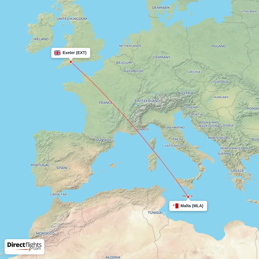 MLA - EXT route map