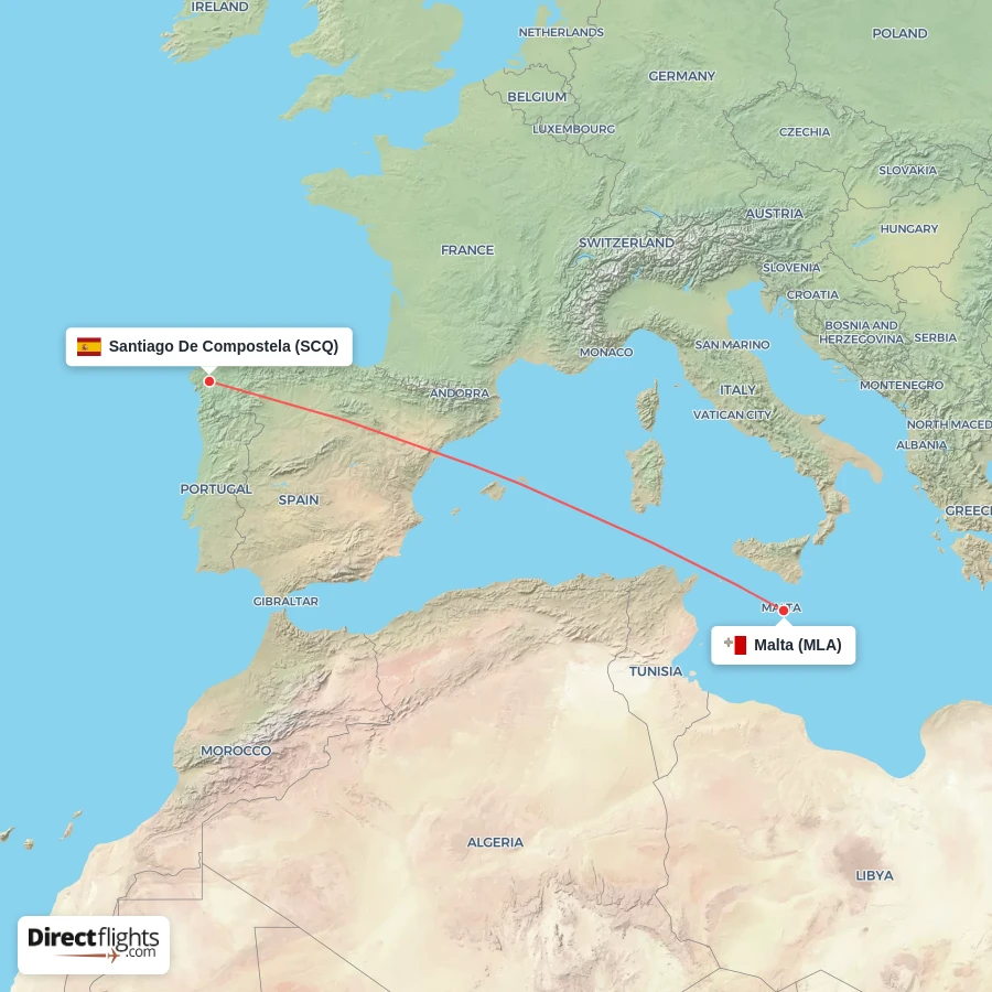 MLA - SCQ route map