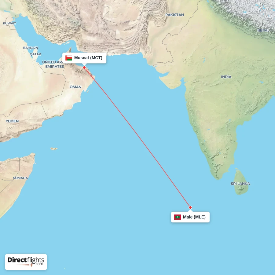 MLE - MCT route map