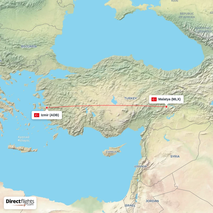 MLX - ADB route map