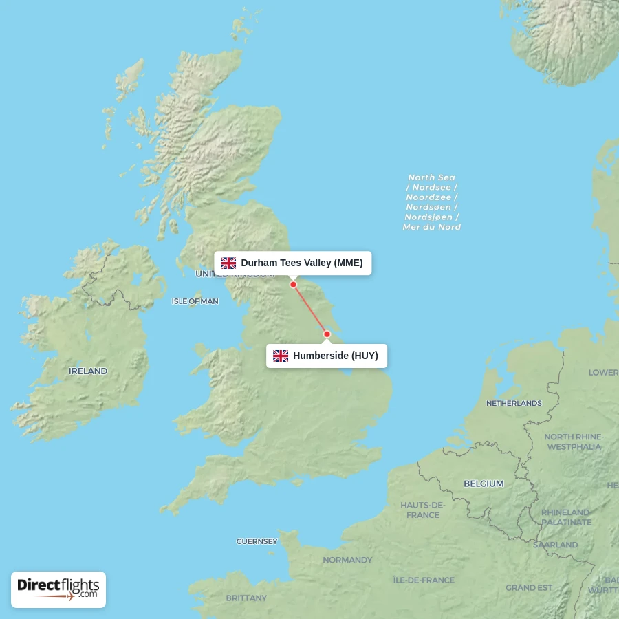 MME - HUY route map