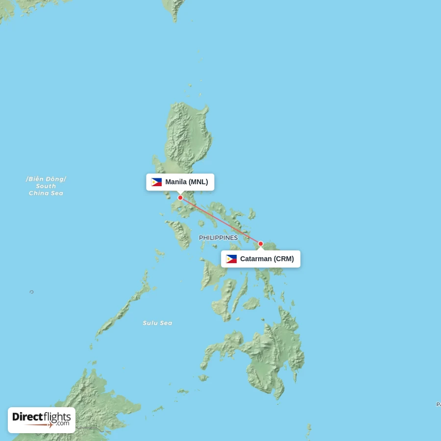 MNL - CRM route map