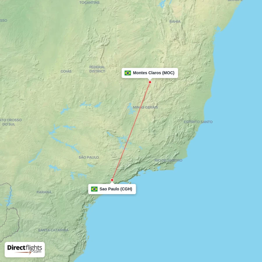 MOC - CGH route map