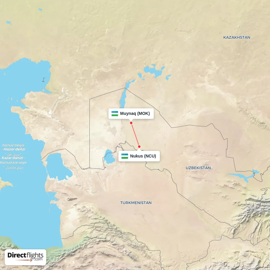 MOK - NCU route map