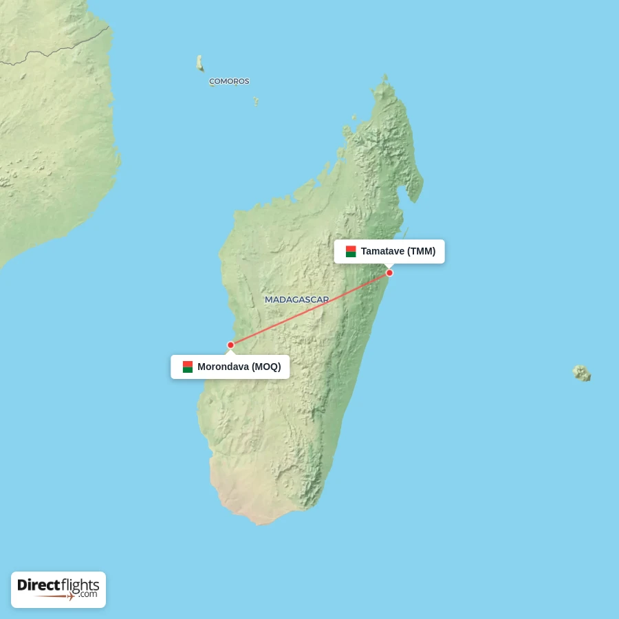 MOQ - TMM route map