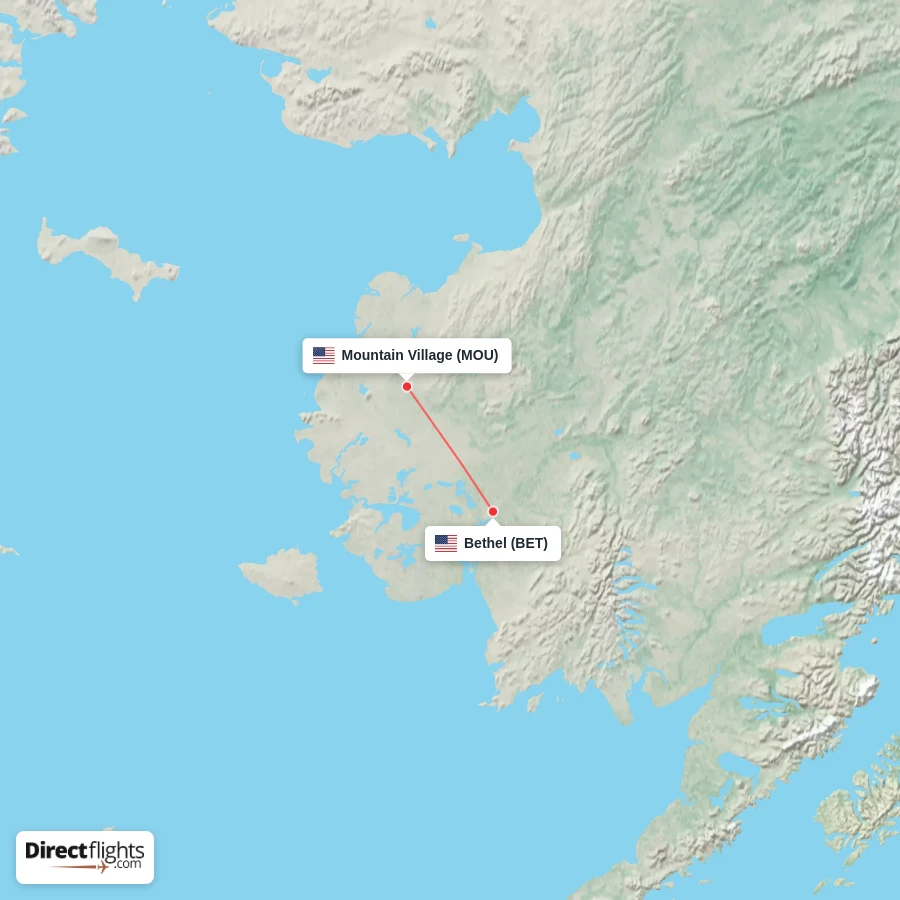 MOU - BET route map