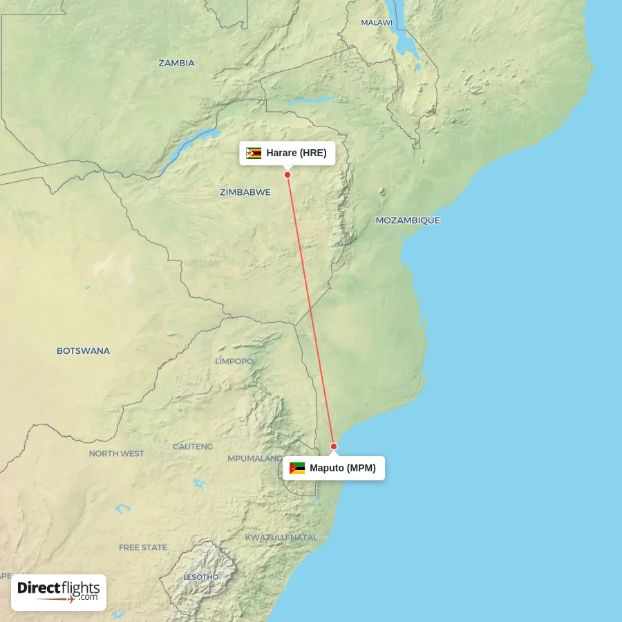 MPM - HRE route map