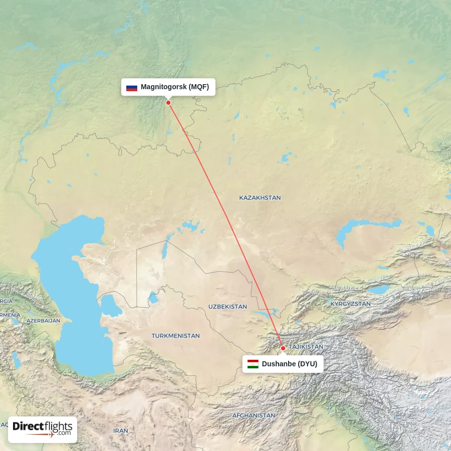 MQF - DYU route map