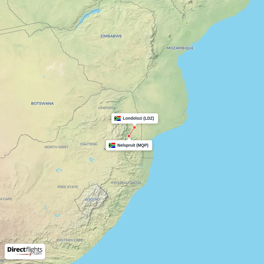 MQP - LDZ route map