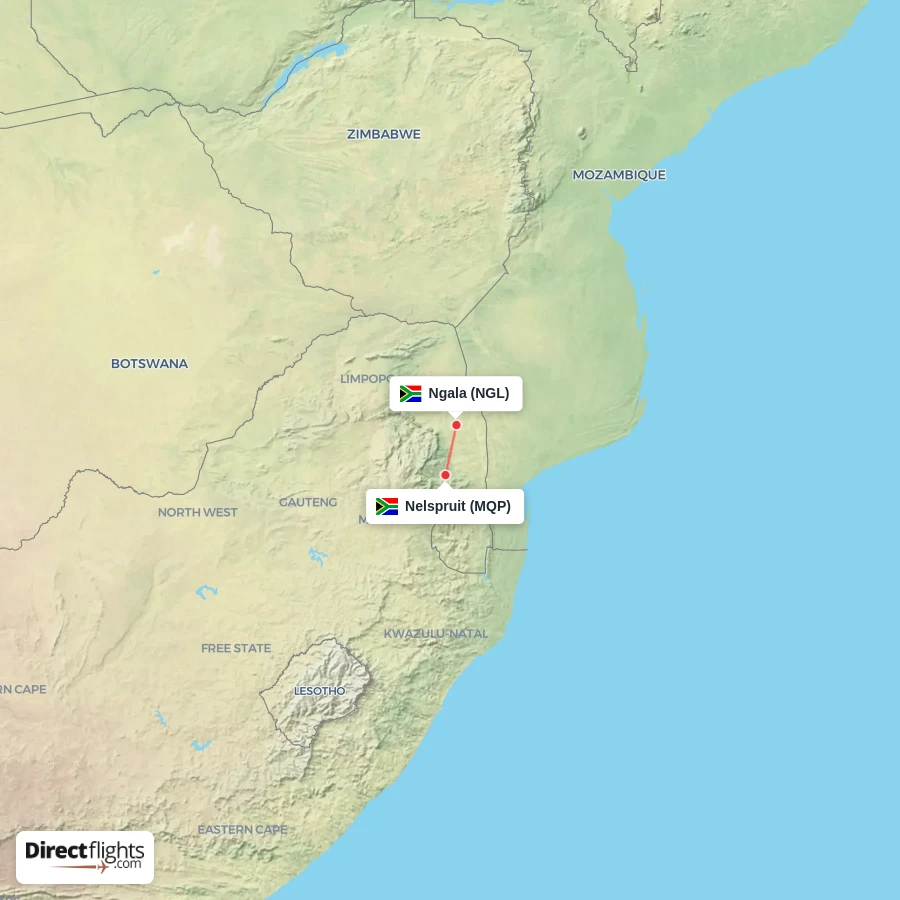 MQP - NGL route map