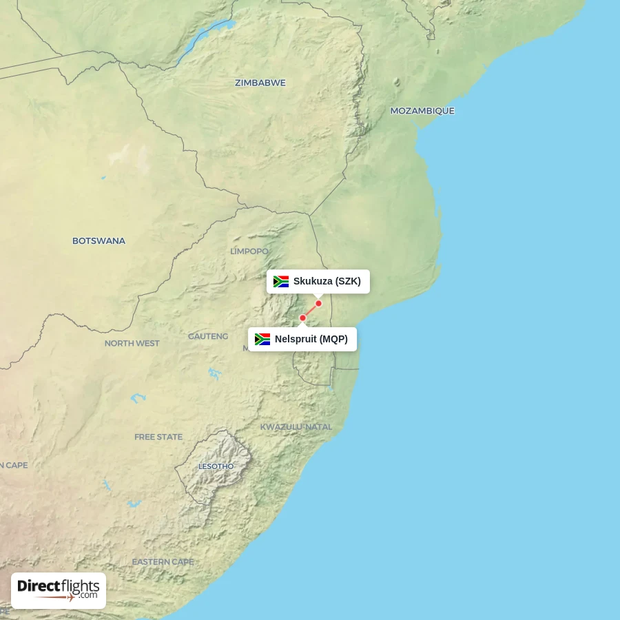 MQP - SZK route map