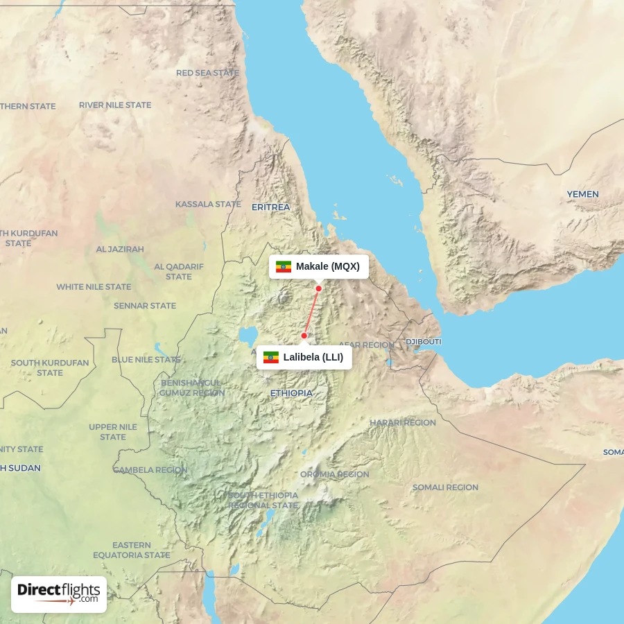 MQX - LLI route map