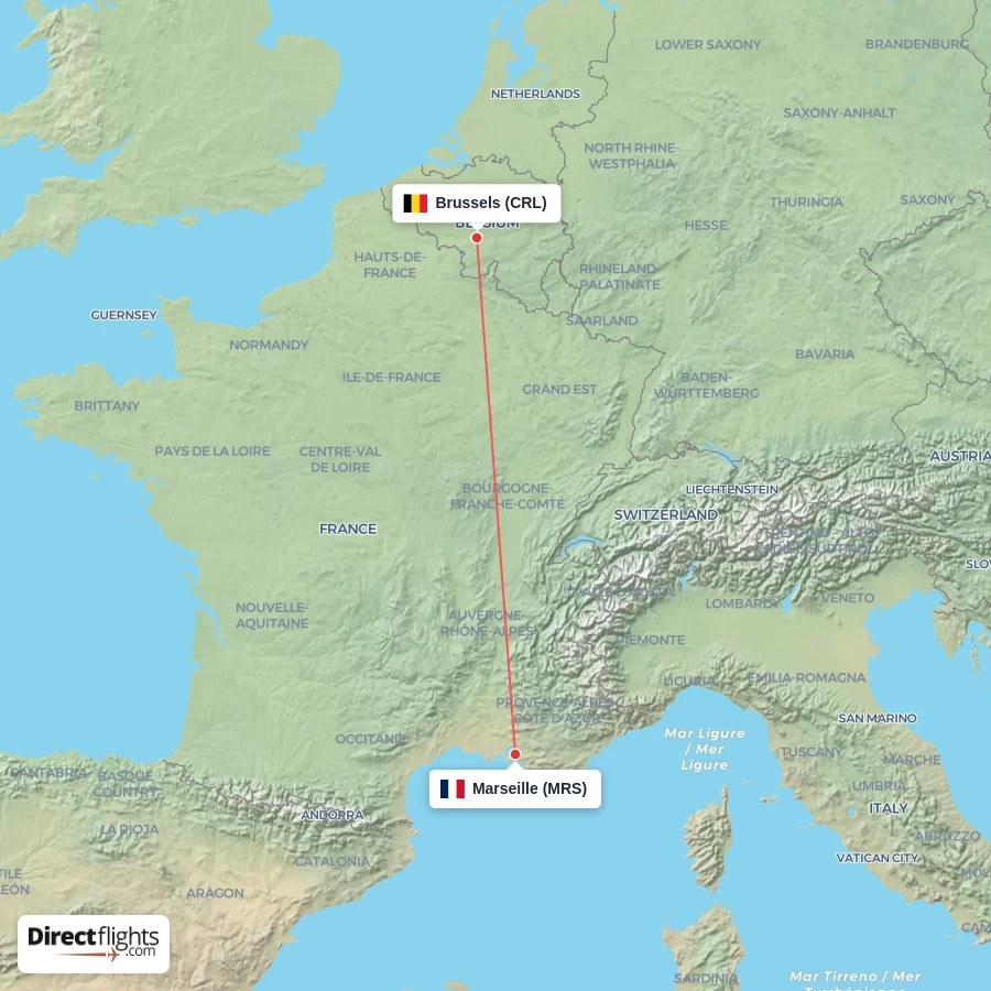 MRS - CRL route map