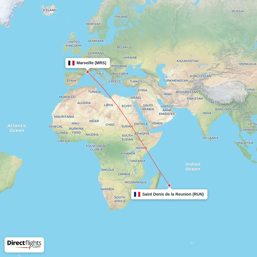 MRS - RUN route map