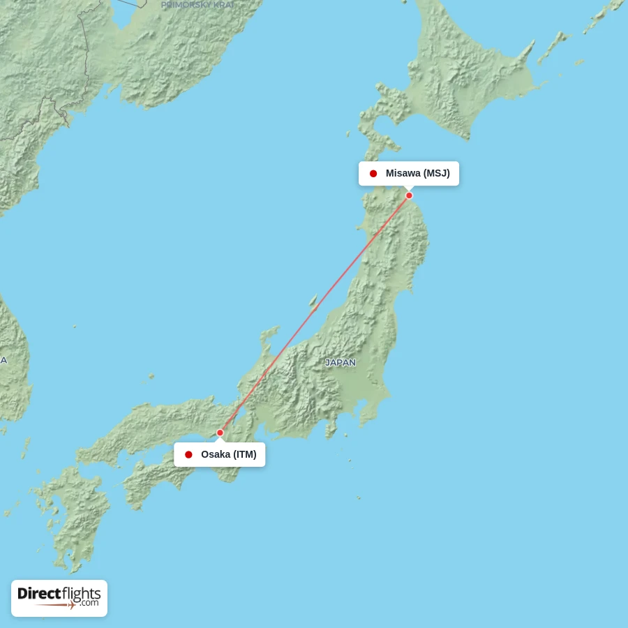 MSJ - ITM route map