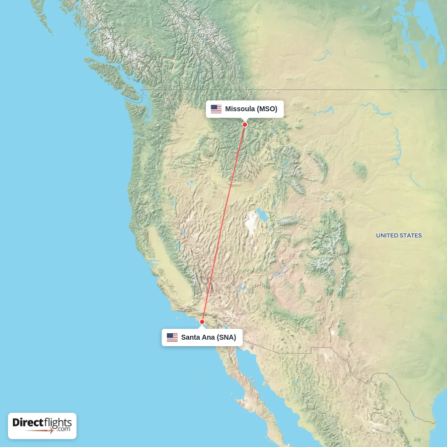 MSO - SNA route map