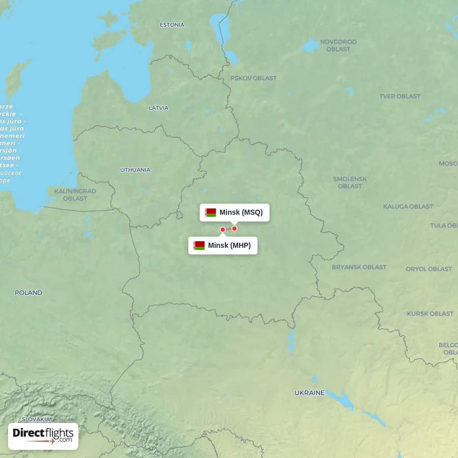 MSQ - MHP route map