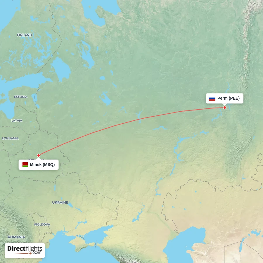 MSQ - PEE route map