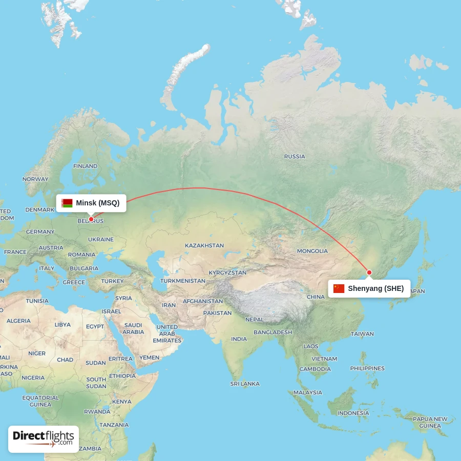 MSQ - SHE route map