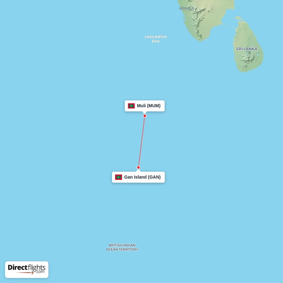 MUM - GAN route map