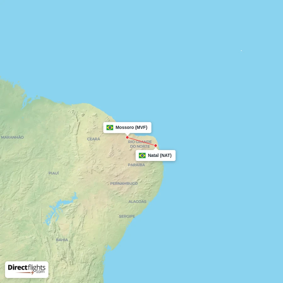 MVF - NAT route map