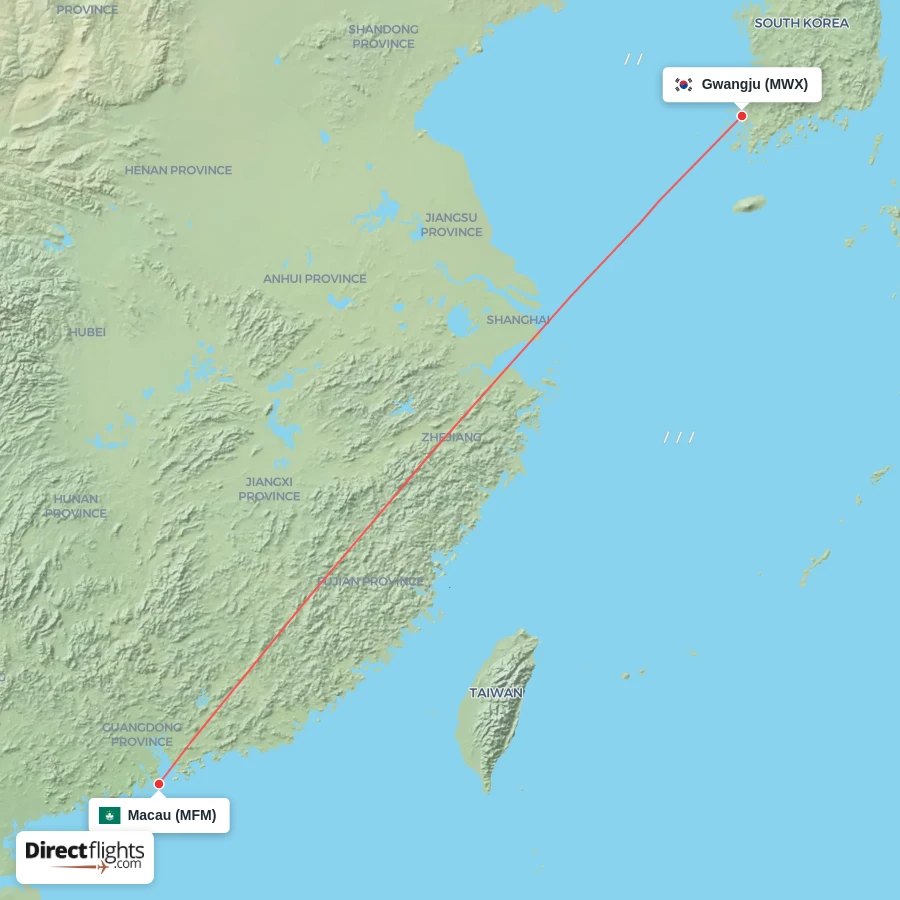 MWX - MFM route map