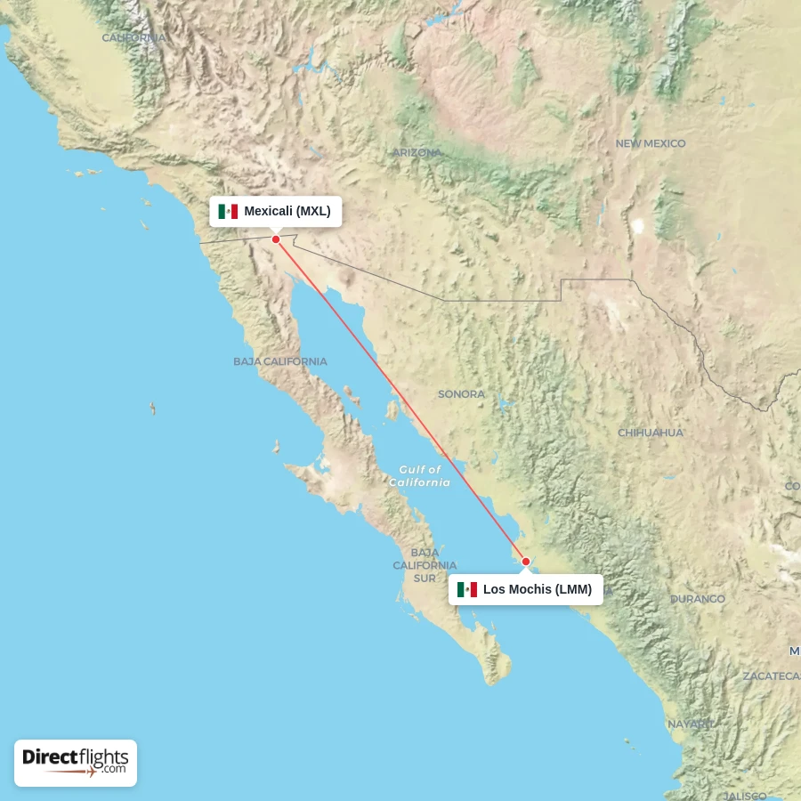 MXL - LMM route map