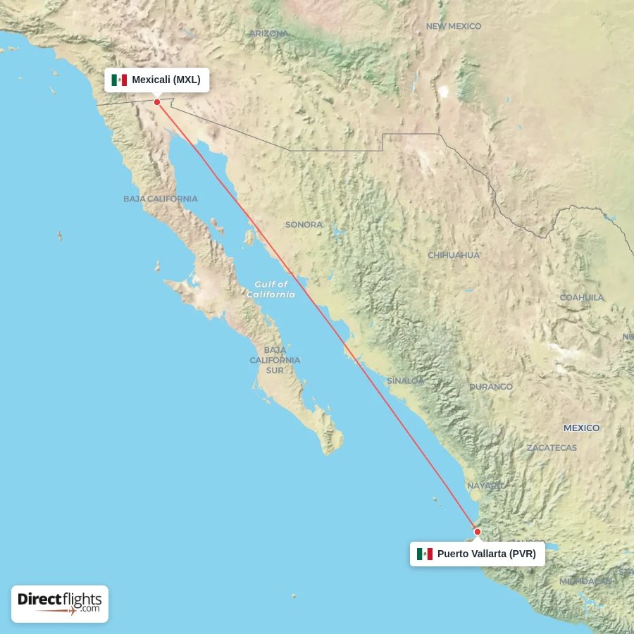 MXL - PVR route map