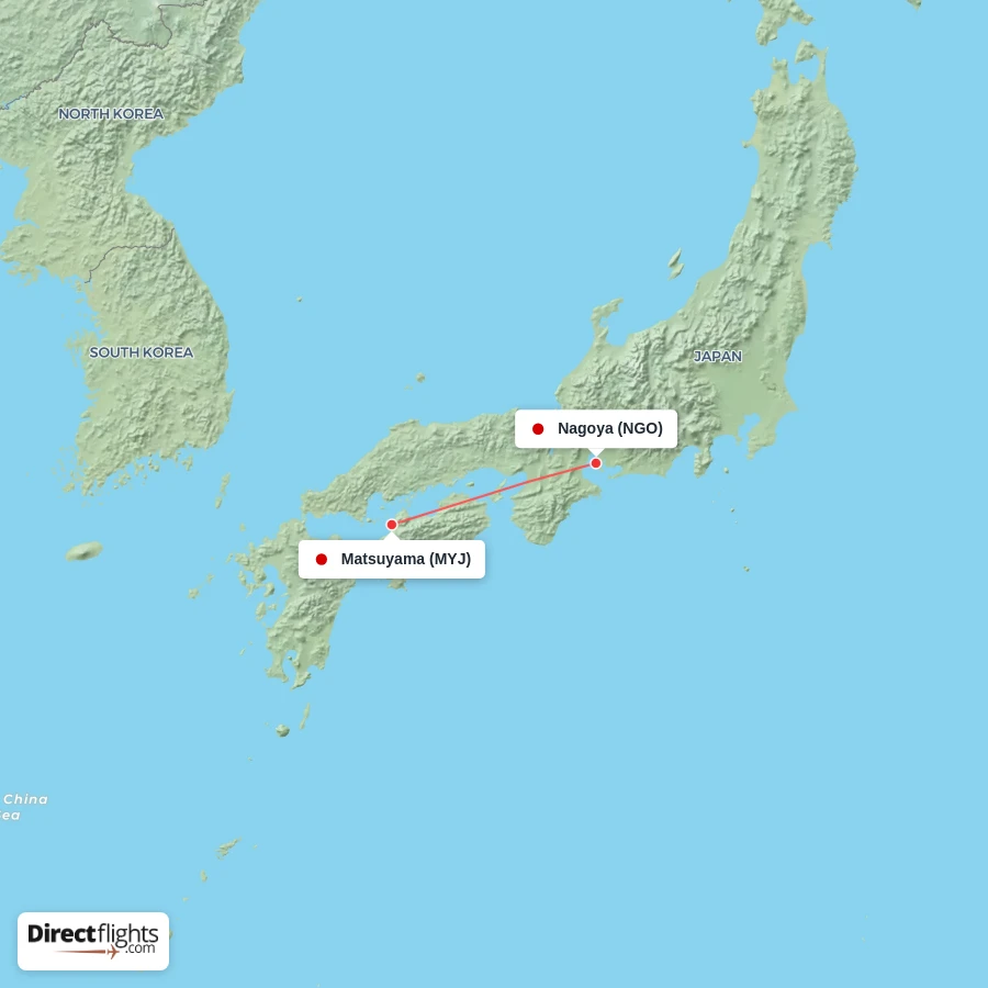 MYJ - NGO route map