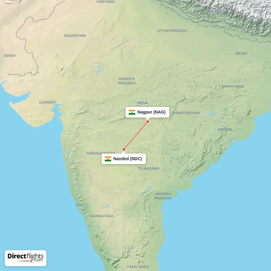 NAG - NDC route map