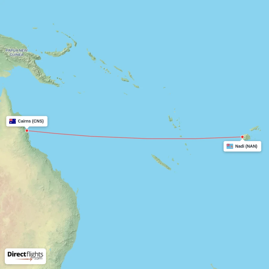 NAN - CNS route map