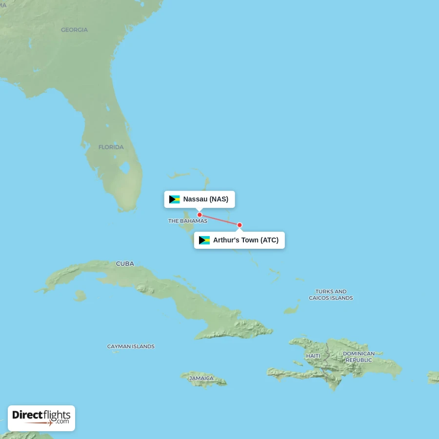 NAS - ATC route map