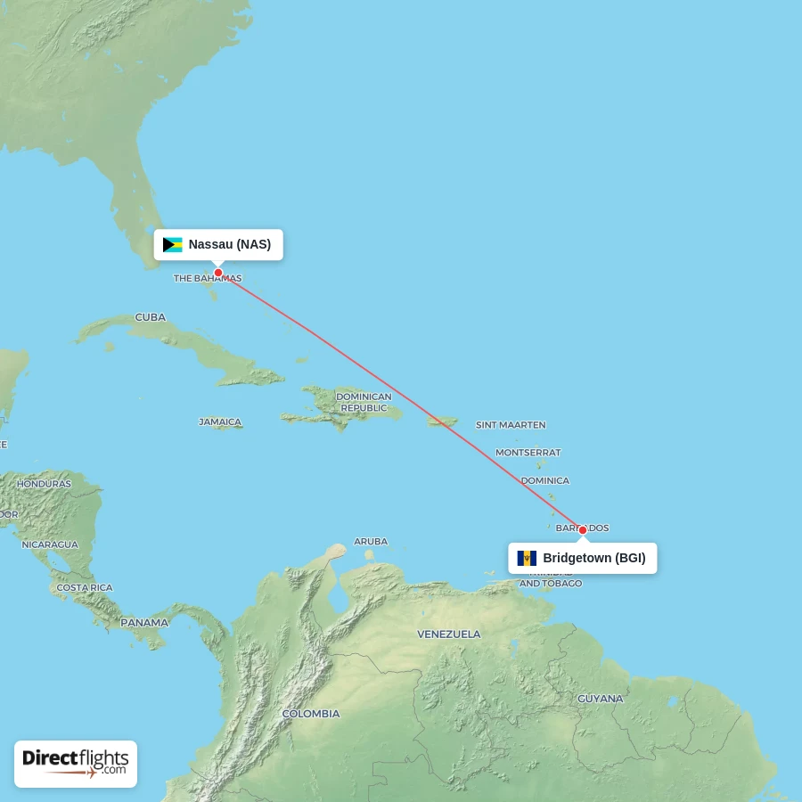 NAS - BGI route map