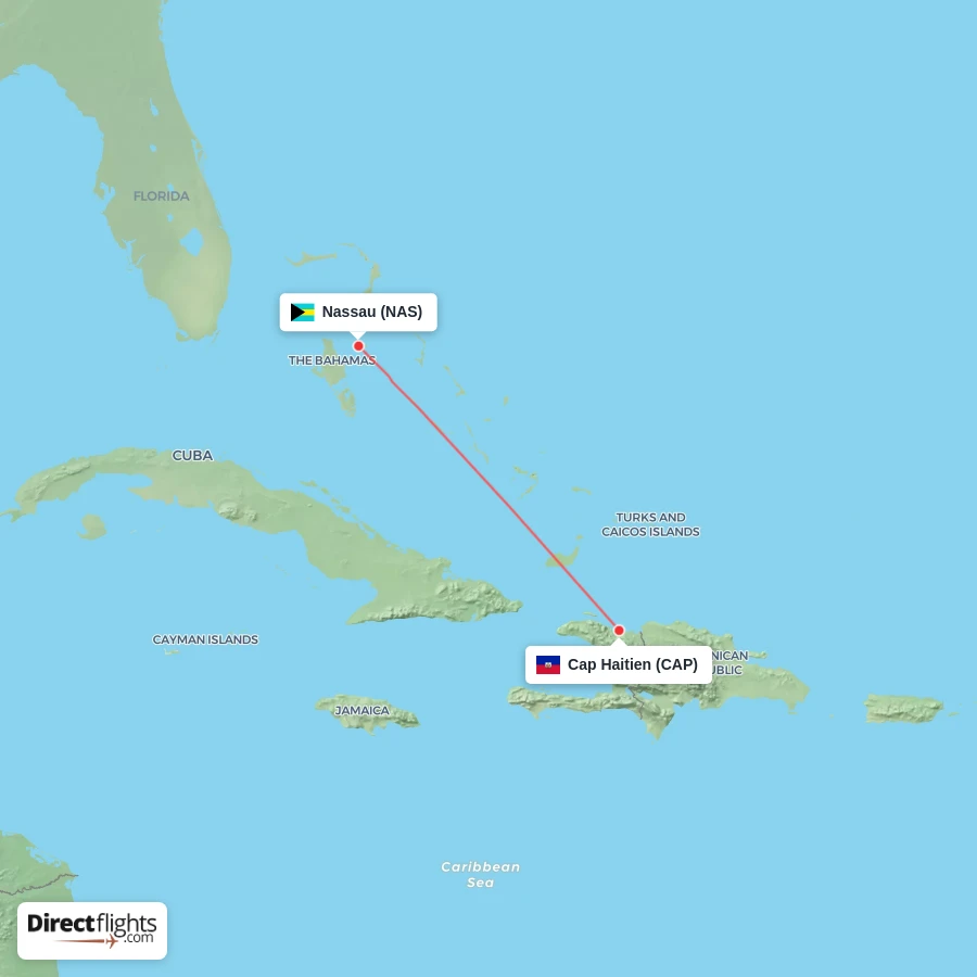 NAS - CAP route map