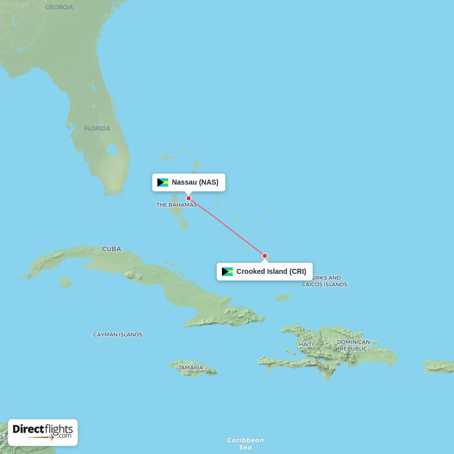 NAS - CRI route map
