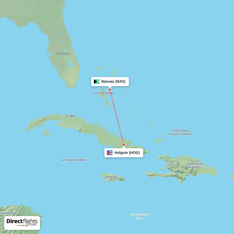 NAS - HOG route map