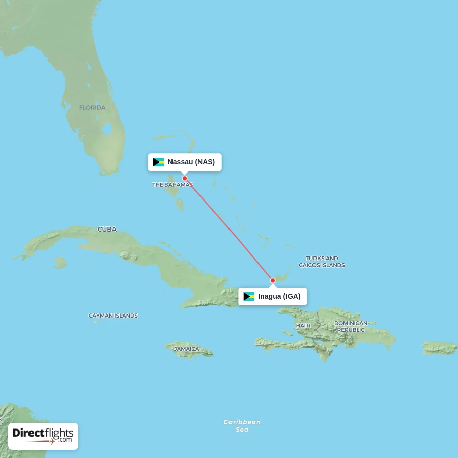 NAS - IGA route map