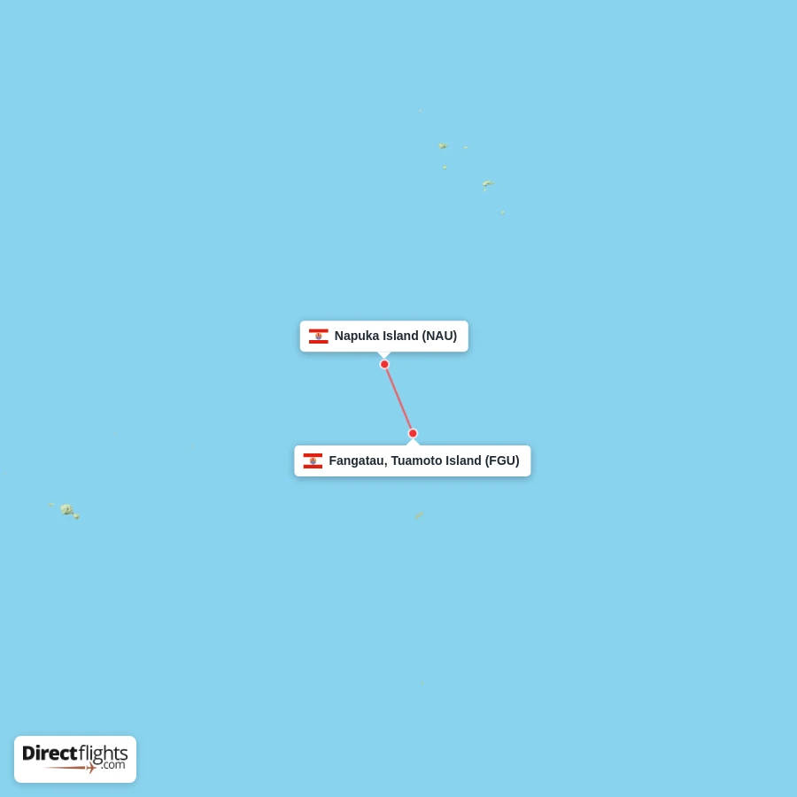 NAU - FGU route map