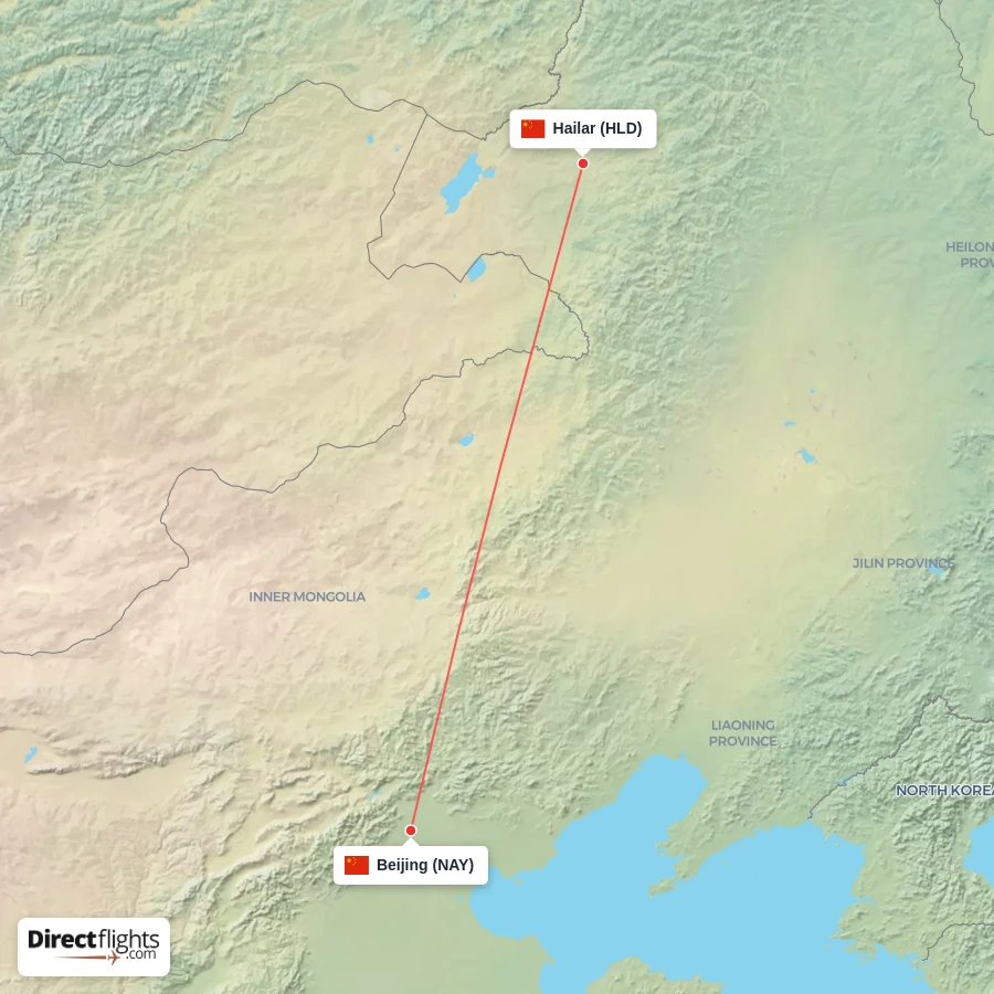 NAY - HLD route map